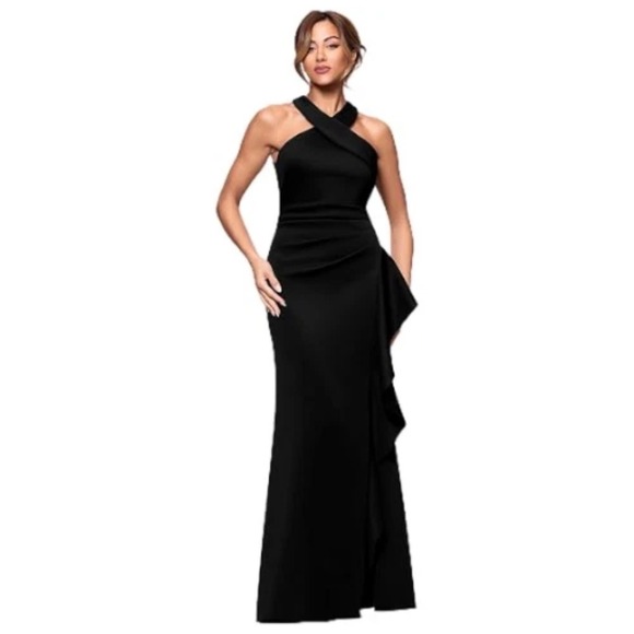 xscape Dresses & Skirts - Xscape Women's Evening Bodycon Dress Black 14 Petite